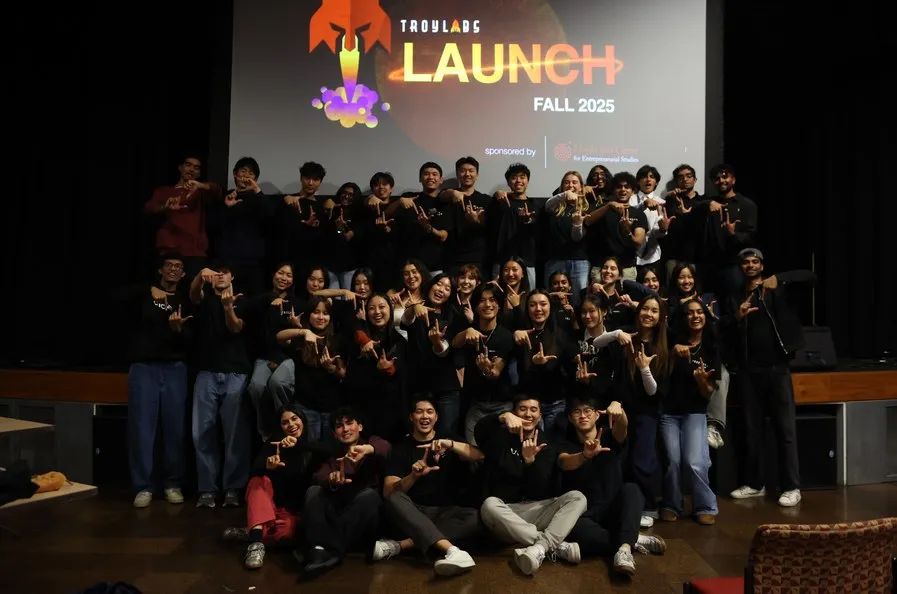 BUILD cohort on stage at LAUNCH Fall 2025